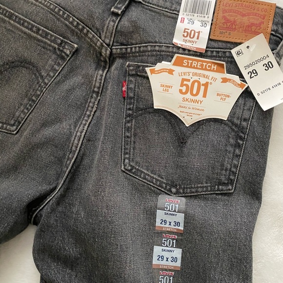 Levi’s 501 Skinny NWT - Picture 3 of 3